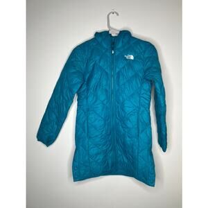 The North Face Girls Thermoball Eco Parka. Size M 10 12 Harbor Blue